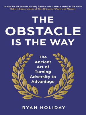 cover image of The Obstacle is the Way